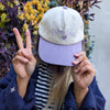 Ube Bae Corduroy Embroidered Baseball Hat