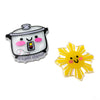Rice Cooker Shaker Fridge Magnet