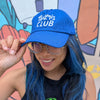 Tsismis Navy Embroidered Baseball Hat