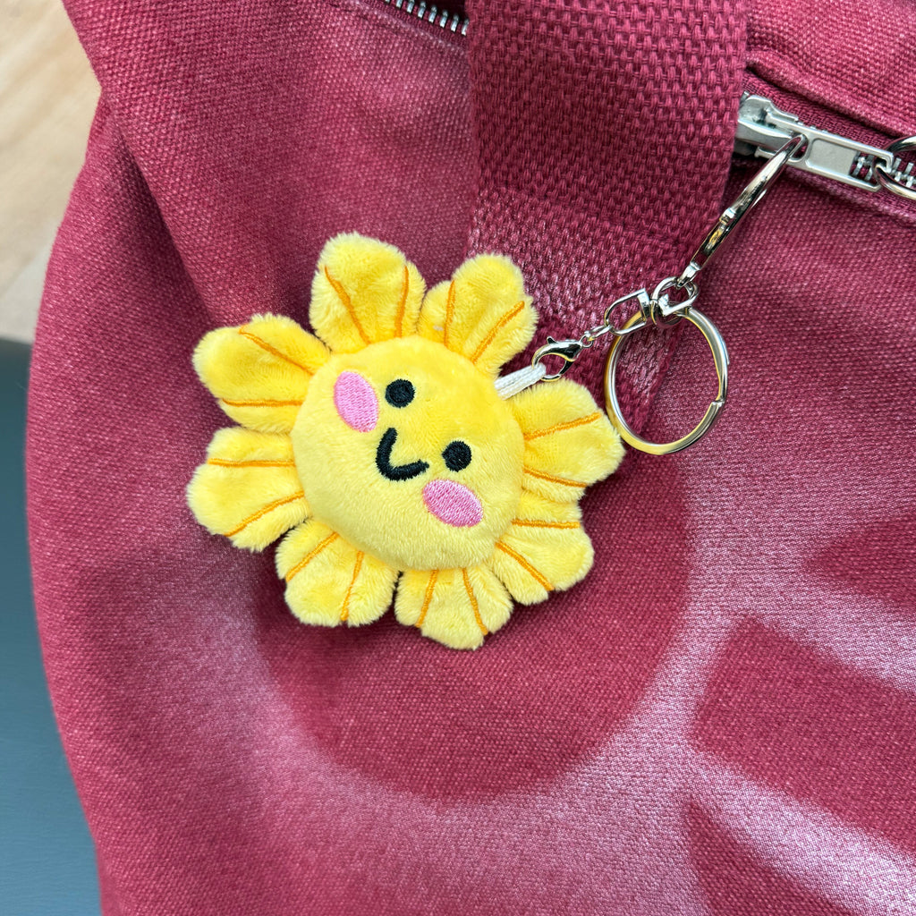 Sun Plushie Keychain