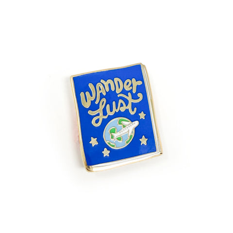 Wanderlust Enamel Pin - SDCC