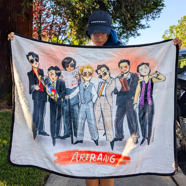 ARIRANG 2.0 Fleece Lap Blanket