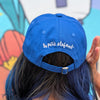 Tsismis Navy Embroidered Baseball Hat