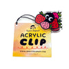 Strawberry Soot Sprite Acrylic Clip