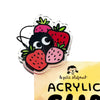 Strawberry Soot Sprite Acrylic Clip