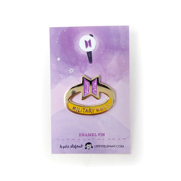 SDCC - Military Wife Enamel Pin