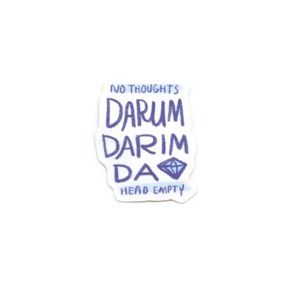 Seventeen Darumdarimda Sticker
