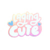 Laging Cute Holographic Sticker