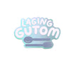 Laging Gutom Holographic Sticker