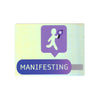 Manifesting BTS Tickets Holographic Sticker