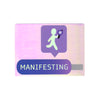 Manifesting BTS Tickets Holographic Sticker