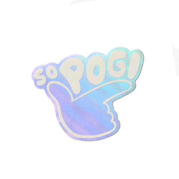 Pogi Boy Holographic Sticker