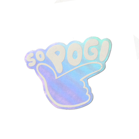 Pogi Boy Holographic Sticker