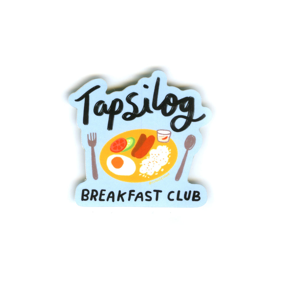 Tapsilog Breakfast Club Sticker