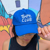 Tsismis Navy Embroidered Baseball Hat