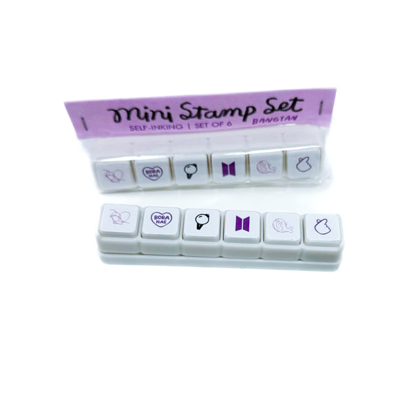 Bangtan Self-Inking Mini Stamp Set