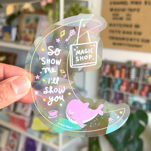 BTS Magic Shop Suncatcher Rainbow Decal Sticker