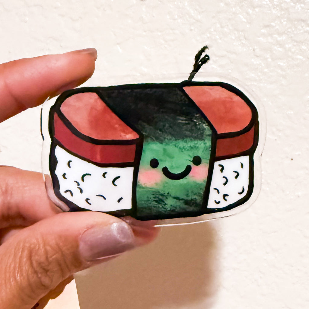 Spam Musubi Acrylic Clip