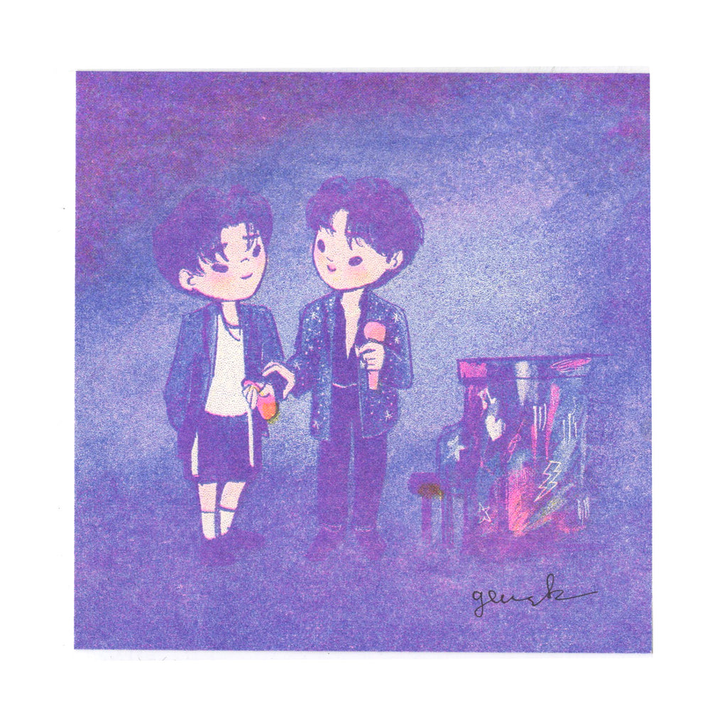 RunSeokjin Encore V and Jin Riso Art Print