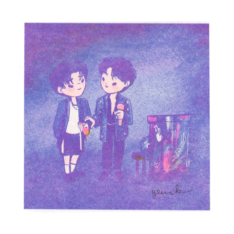 RunSeokjin Encore V and Jin Riso Art Print