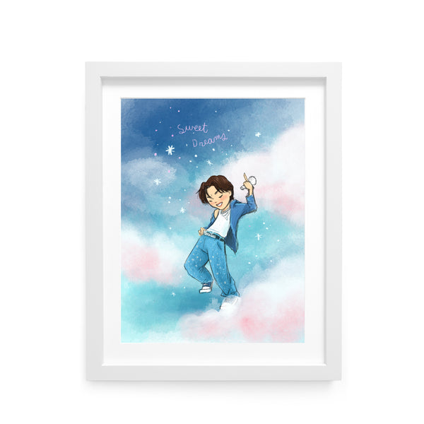 BTS j-hope Sweet Dreams Art Print