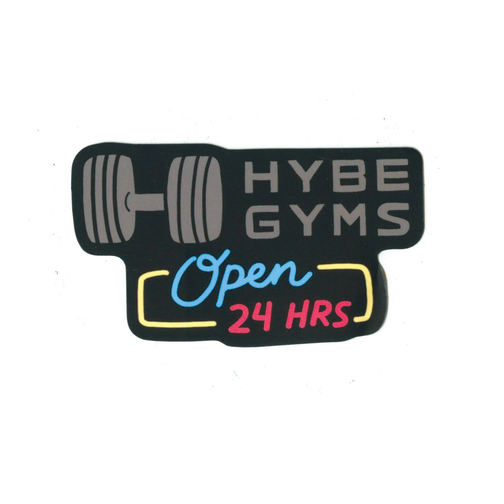 HYBE Gyms Vinyl Sticker