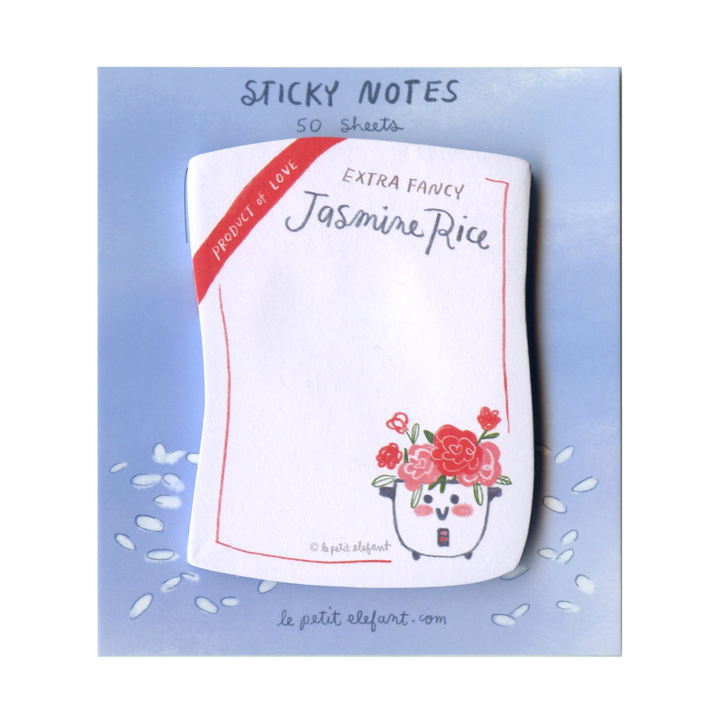 Rice Cooker Bag Sticky Notepad