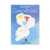 Floating Balloons Girl Suncatcher Rainbow Decal Sticker