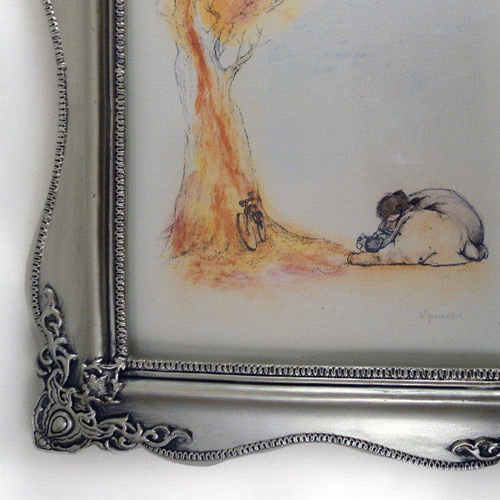 Oranges & Elephant Art Print