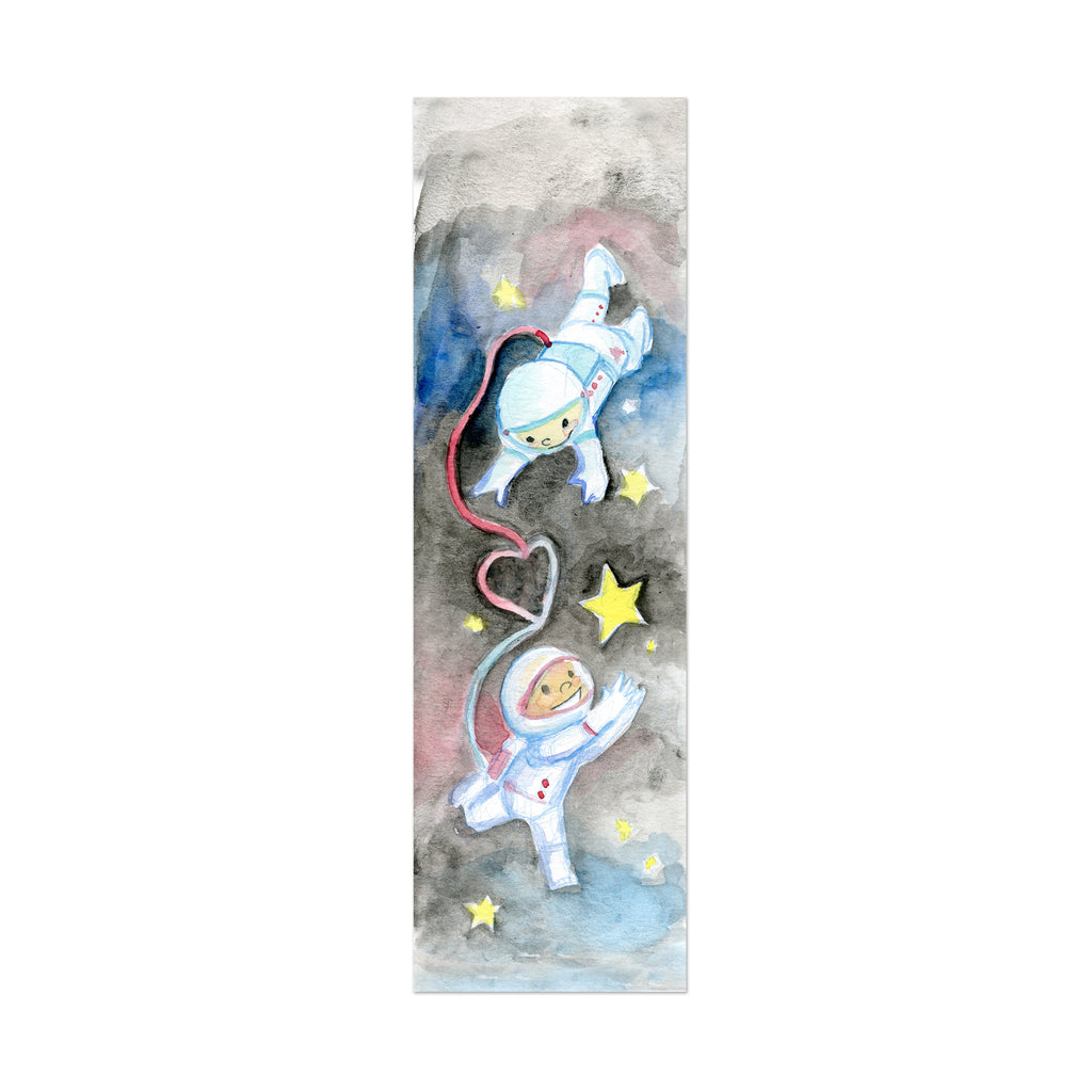 Cosmonaut Canvas Bookmark