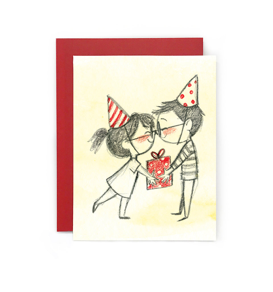 Birthday Clink Greeting Card