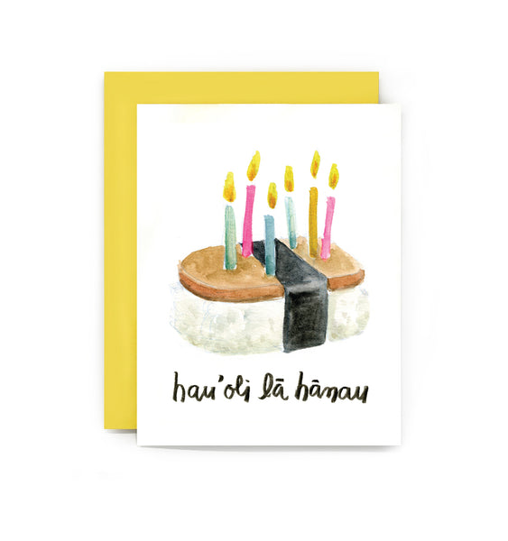 Musubi Birthday Greeting Card