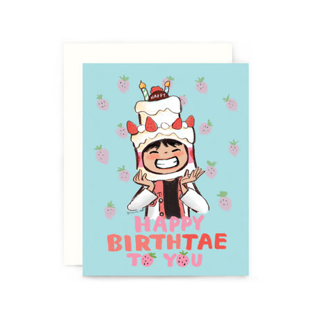 Happy BirthTAE Taehyung Card