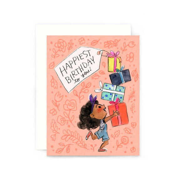 Happiest Birthday Presents Card