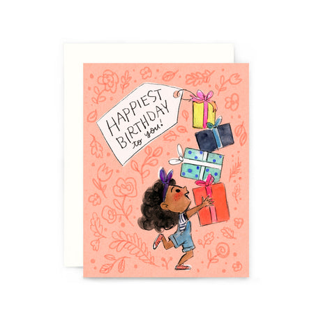 Happiest Birthday Presents Card