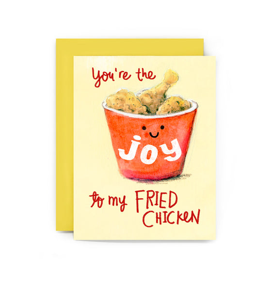 Joy to my Fried Chicken Card