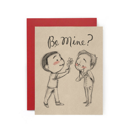Be Mine Greeting Card