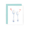 Let's Spoon Greeting Card