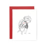 Pssst I Love You Greeting Card