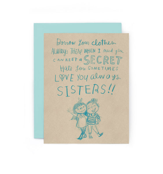 Sisters Greeting Card