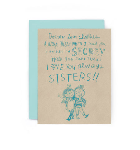 Sisters Greeting Card