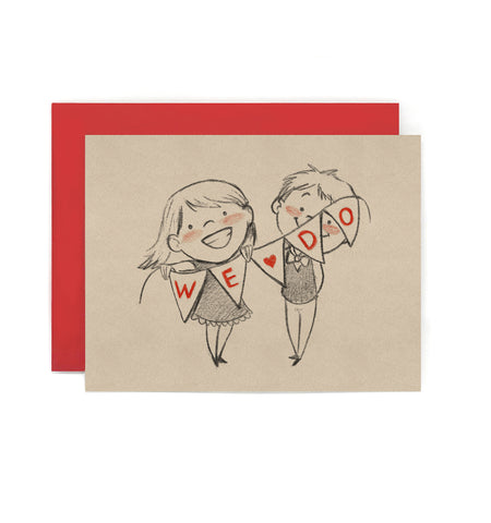 We Do Wedding Card