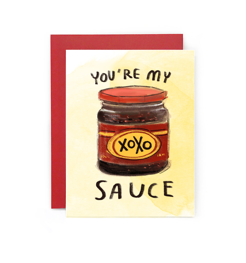 You're My XOXO Sauce Card