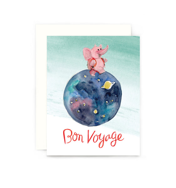 Bon Voyage Greeting Card