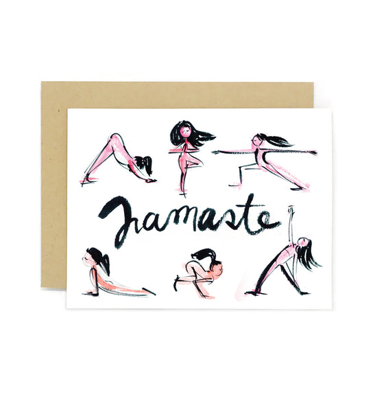 Namaste Greeting Card