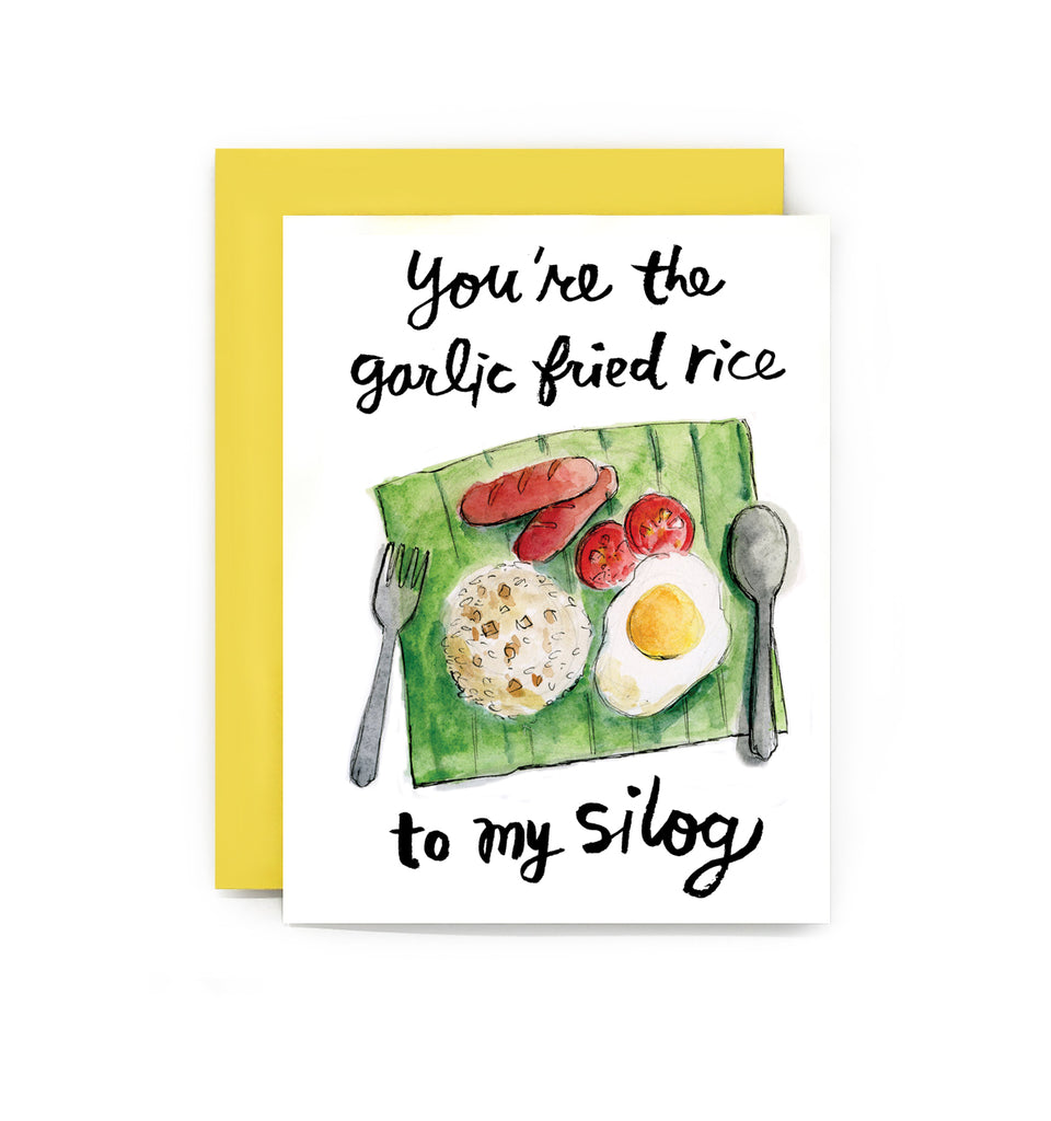 Garlic Fried Rice to my Silog Card