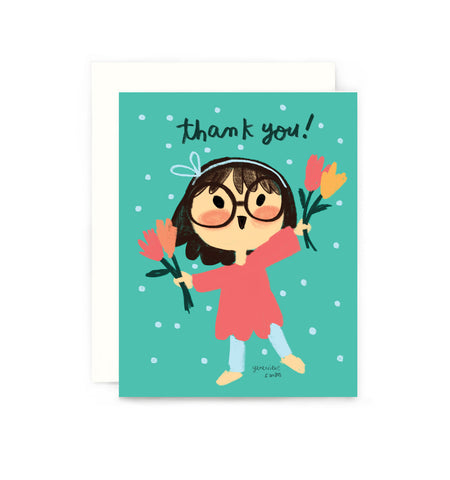 Thank You Tulips Card