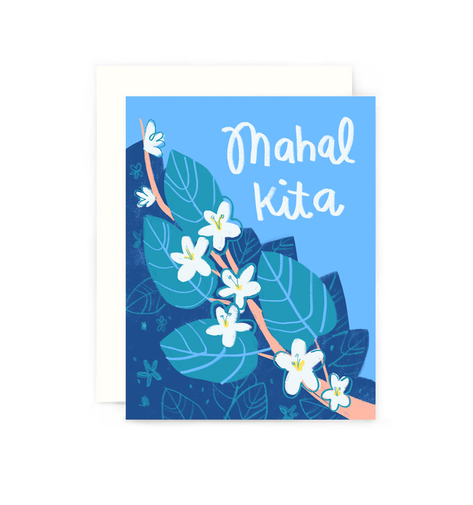 Mahal Kita Sampaguita Card