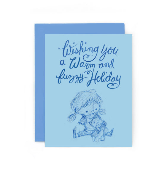 Warm & Fuzzy Holiday Card