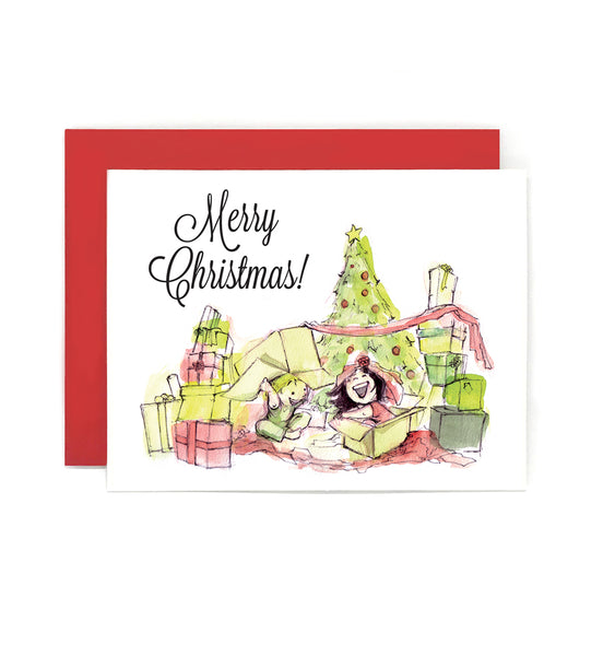 Merry Christmas Presents Card